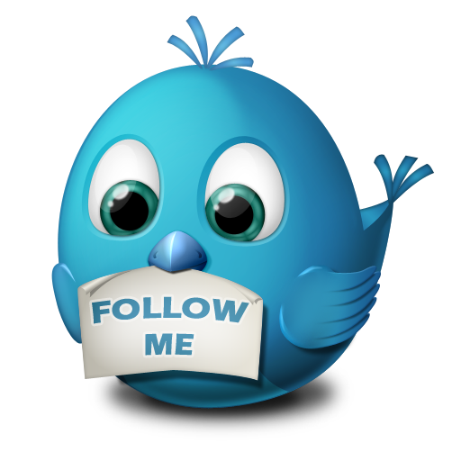 Twitter Follow Me Icon 512x512 png